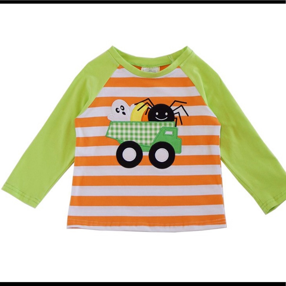 Toddler Boys Halloween Raglan